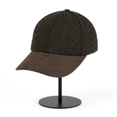 Brown Herringbone