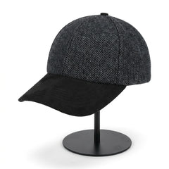 Charcoal Herringbone
