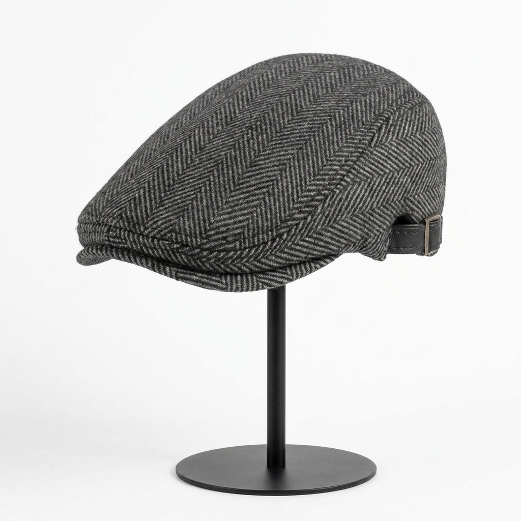 Grey Herringbone