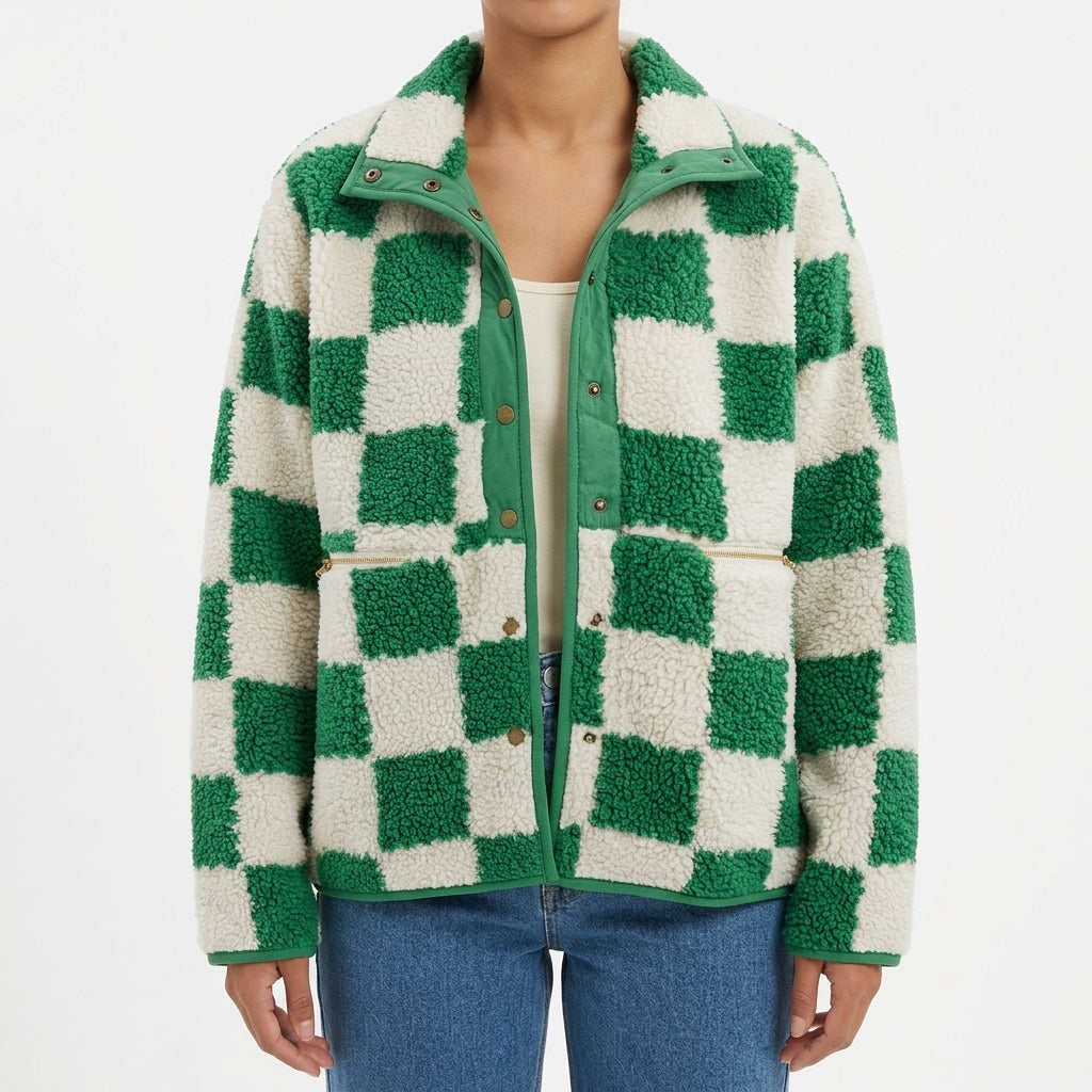 Green Checkerboard