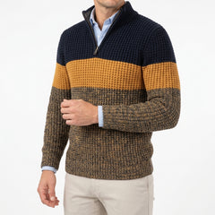 Navy & Mustard