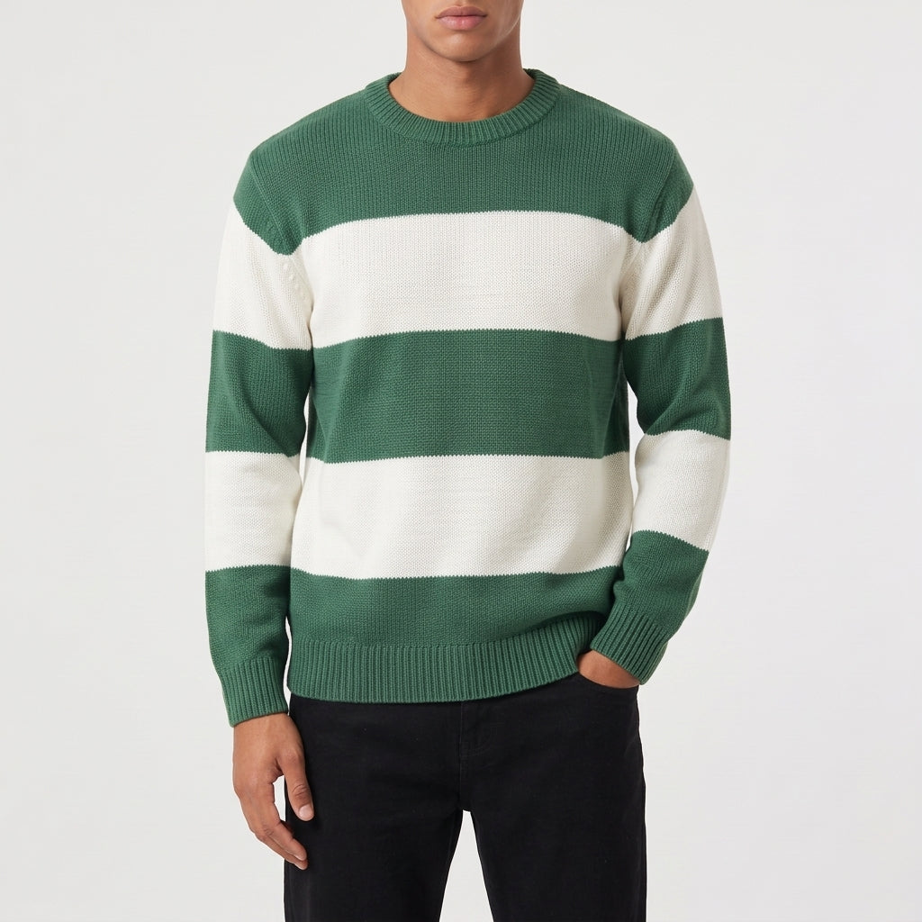 Green & White