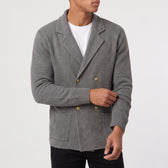 Barnaby Knit Blazer - Grey