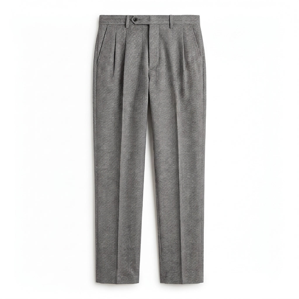 Fergus Herringbone Trousers