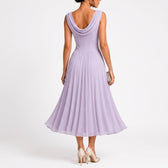 Brigitte Cowl Neck Dress