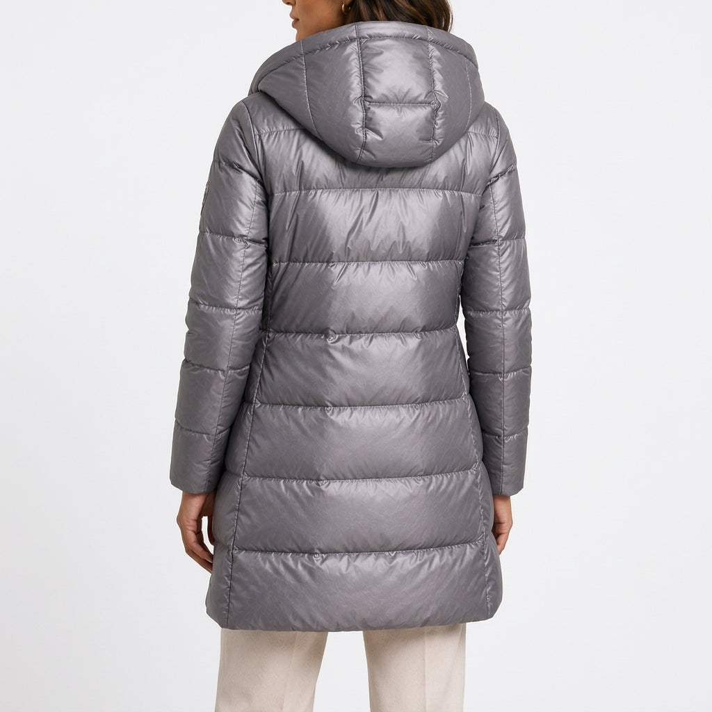 Helga Metallic Puffer Coat