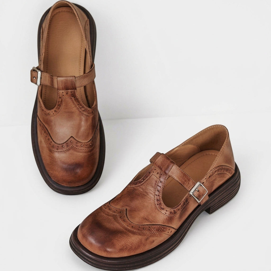 Hilde Brogue Mary Janes