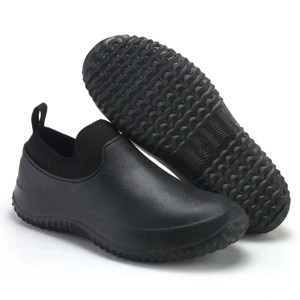 Edda Waterproof Rain Shoes - Black