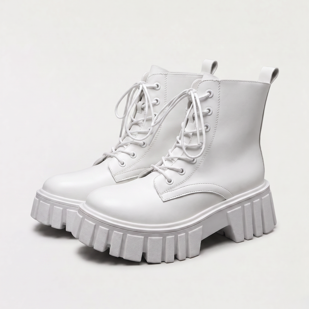 Nadine Chunky Combat Boots