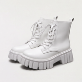 Nadine Chunky Combat Boots