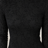 Brunella Lace High Neck Top - Lead Product Detail
