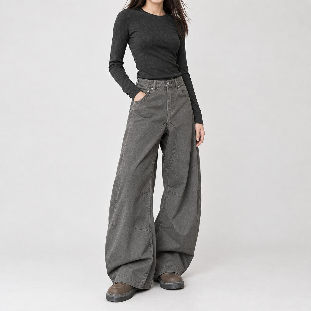 Estella Barrel Leg Pants