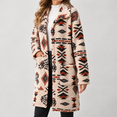 Penelope Printed Overcoat