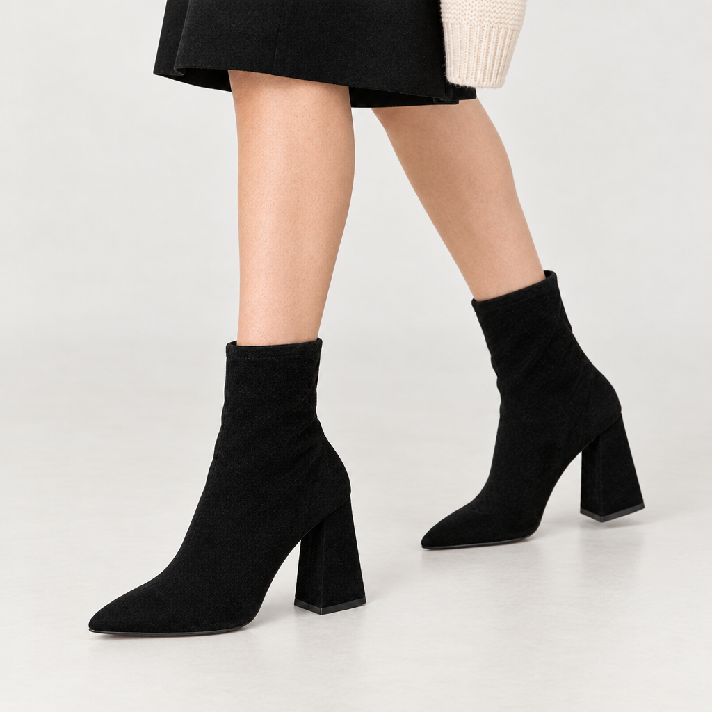 Fiorella Pointed Ankle Boots