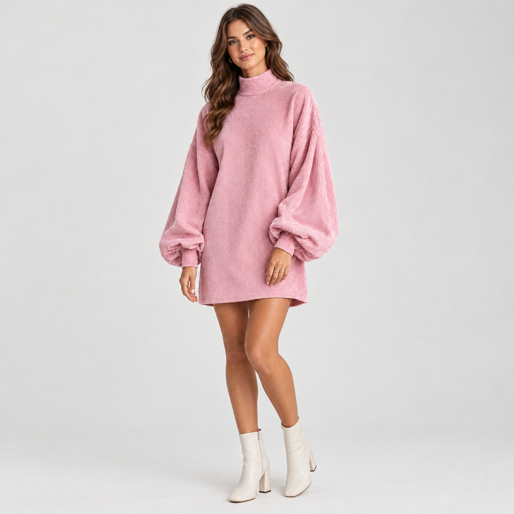 Shannon Balloon Sleeve Dress
