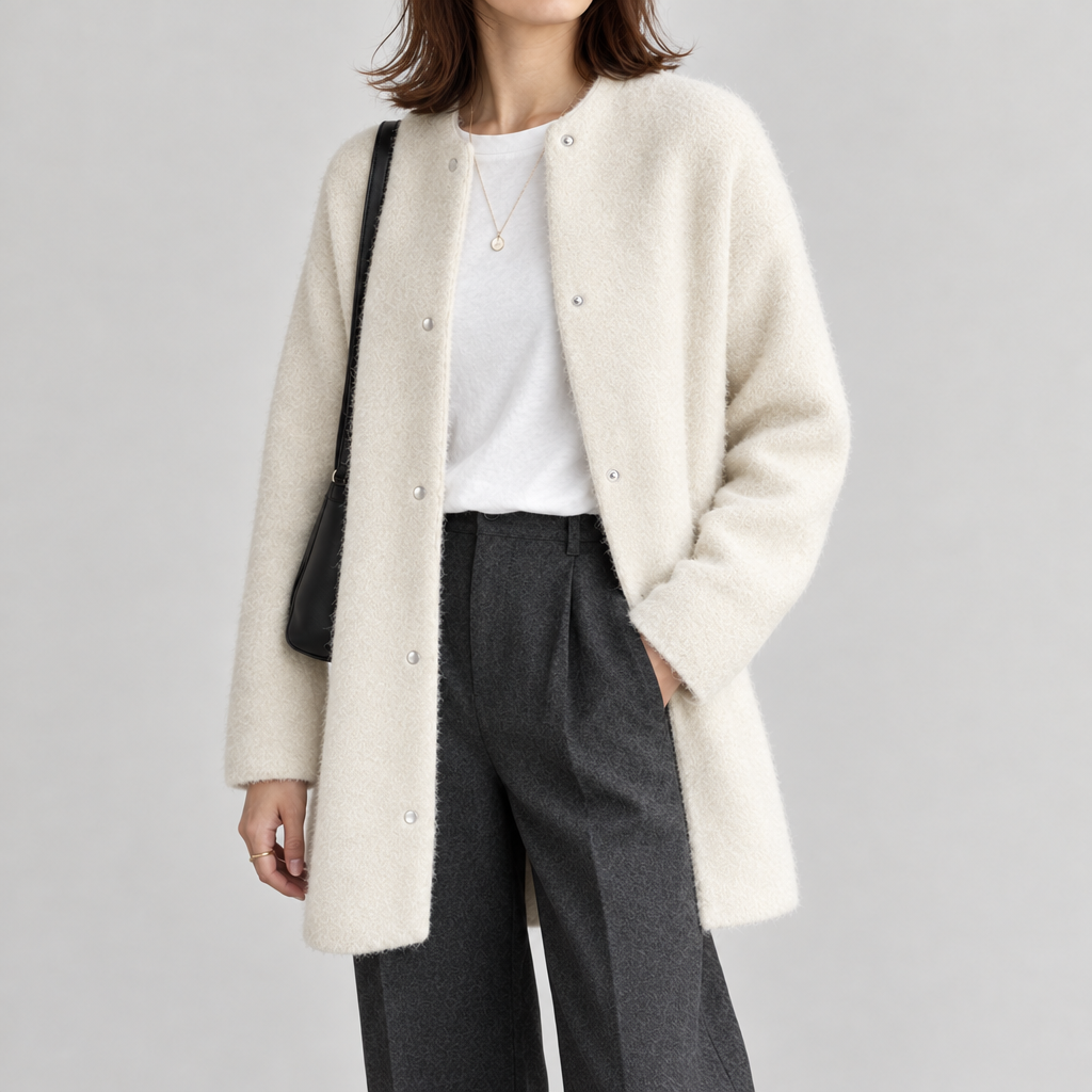 Valentina Brushed Cardigan