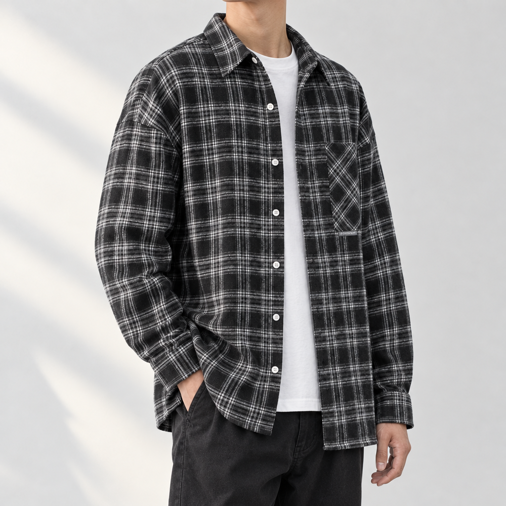 Hudson Plaid Overshirt