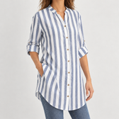 Phoebe Striped Shirt