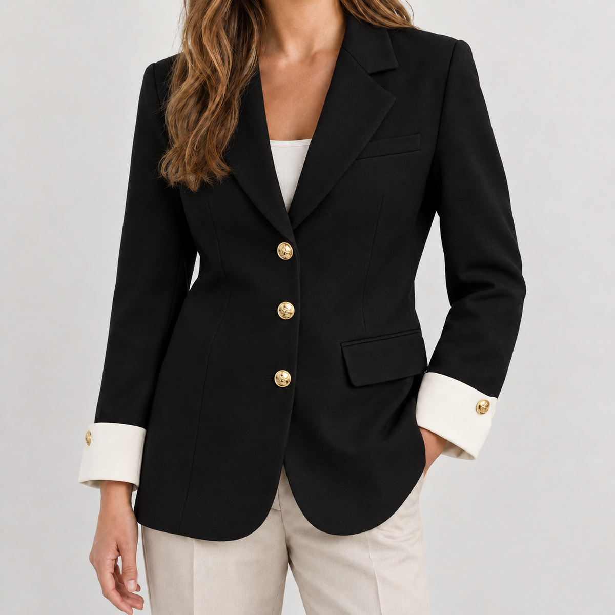 Godelieve Tailored Blazer - Black