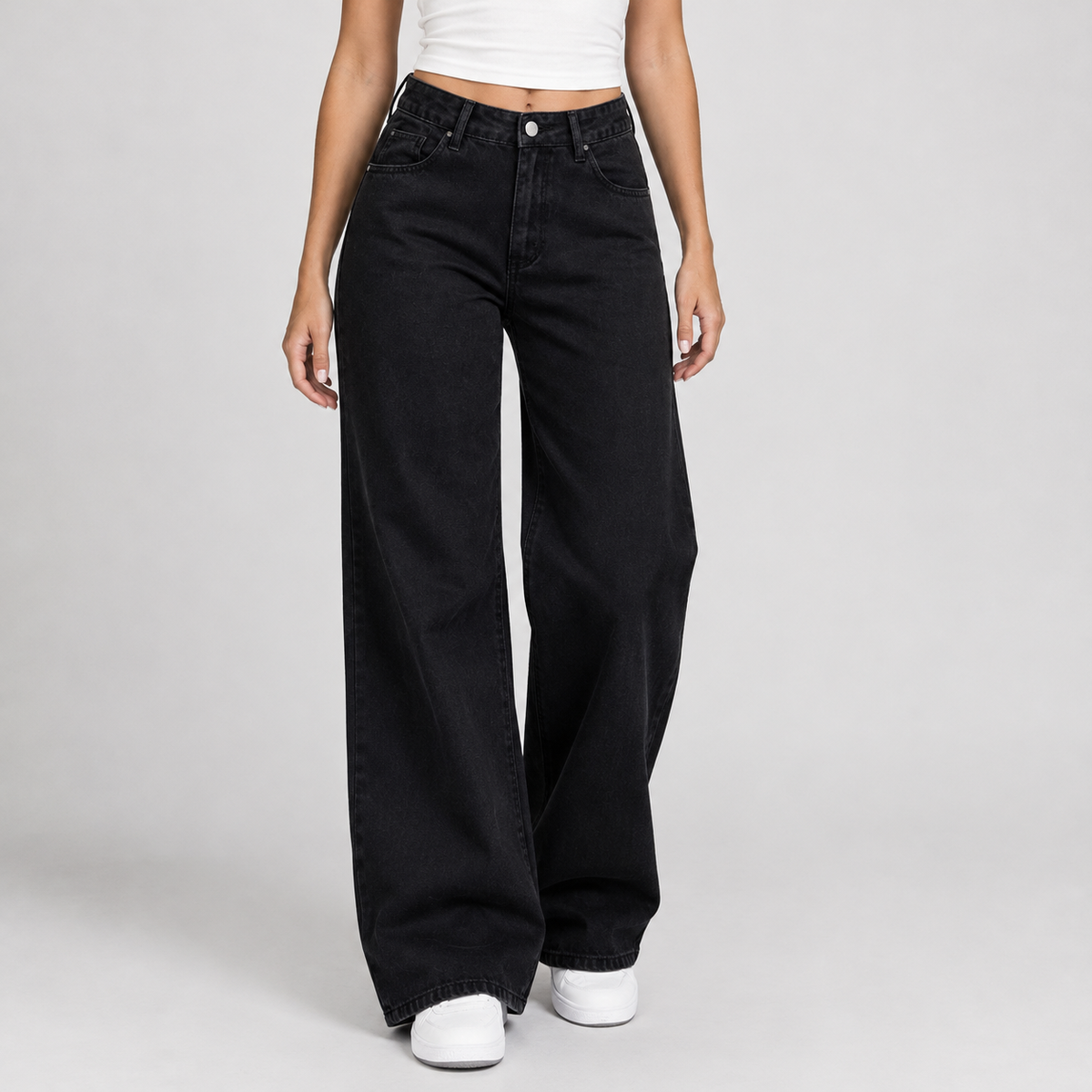 Montserrat High Rise Jeans - Black