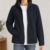 Augustin Cashmere Jacket - Navy Blue