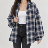 Charline Plaid Overshirt - Baolange