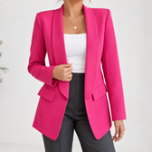 Paige Shawl Lapel Blazer - Black