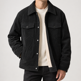 Barnabe Corduroy Jacket - Black