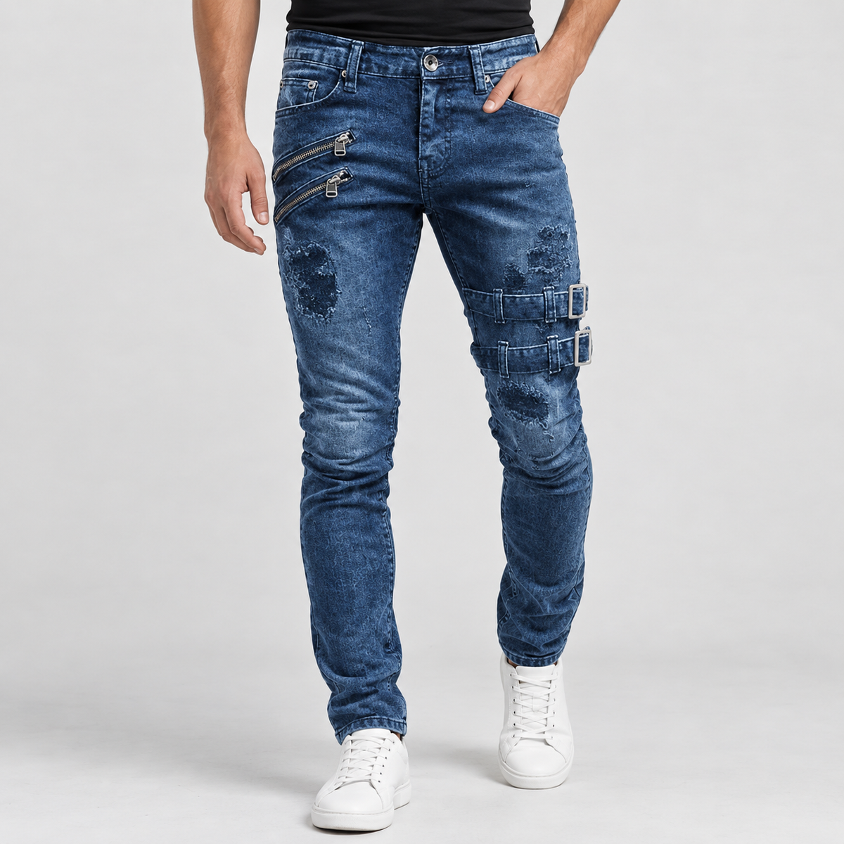 Armel Skinny Pants - Indigo