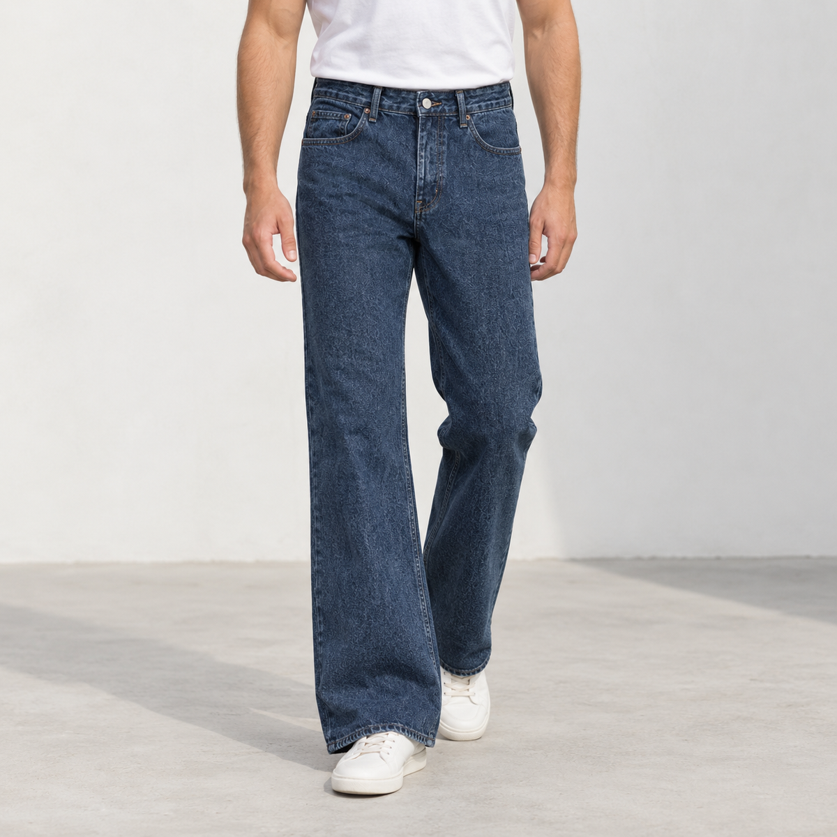 Romano Flared Jeans - Dark Blue