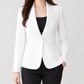 Godiva Tailored Blazer - White