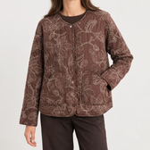 Cassandre Embroidered Jacket - Brown