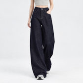 Bernardine Wide Leg Jeans - Cs Dark Blue