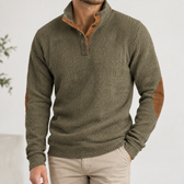 Carter Ribbed Sweater - Khaki