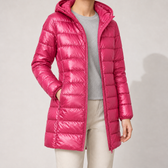 Marguerite Quilted Jacket - Rose Red