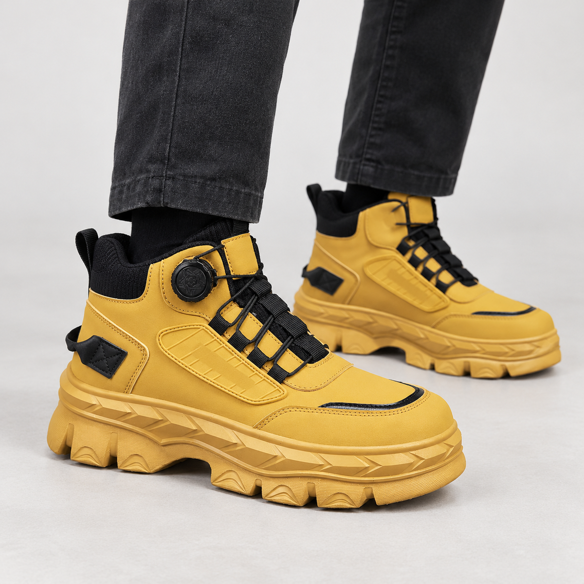 Crispin Chunky Sole Boots - Single