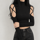 Brune Cutout Top - Black
