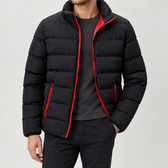 Stefan Quilted Jacket - Black