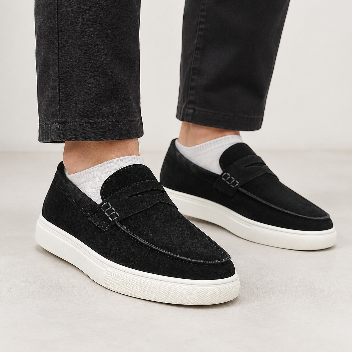Bjartmar Penny Loafer Sneakers - Black