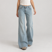 Mariangela Low Rise Jeans - Blue