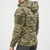 Franco Quilted Utility Jacket - Cp Camouflage