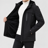 Oreste Fleece Lined Jacket - Black