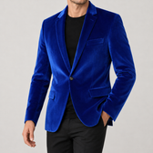 Callisto Slim Fit Blazer - Blue