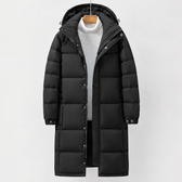 Gaspar Cashmere Puffer Coat - Black