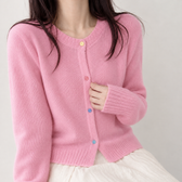 Katharina Cashmere Cardigan - Light Elegant Powder