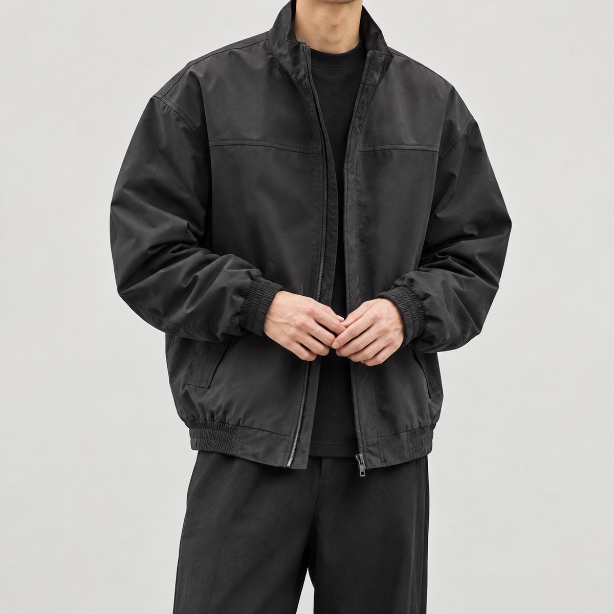 Alban Flight Jacket - Black
