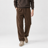Elliott Straight Leg Pants - Brown