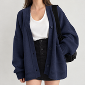 Enid Oversized Cardigan - Grey