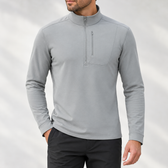 Eugene Half Zip Top - Space Gray