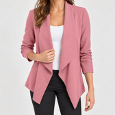Agnete Draped Jacket - Pink